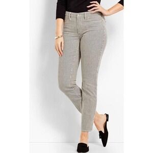 Talbots Travelers railroad slim ankle curvy fit‎ size 6
